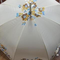 「新品」花柄 大判長傘& 折り畳み傘の画像