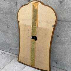 【美品】ミラー 壁掛けミラー イタリア製 ミッドセンチュリー 鏡 ②の画像