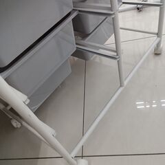 ★リユースのサカイ日立店★HJ7318  ラック ホワイト H115×D36.5×W63 クリーニング済み の画像