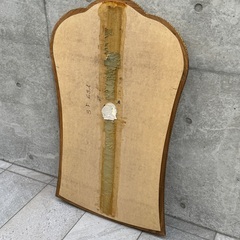 【美品】ミラー 壁掛けミラー イタリア製 ミッドセンチュリー 鏡 ①の画像