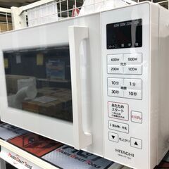 【中古品】日立　電子レンジ　HMR-FT19A　フラットテーブル　2022年製の画像
