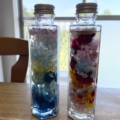 🌸ハンドメイド🌸ハーバリウム🌸2本セット🌸の画像