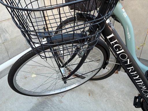 カゴ付き軽量変速自転車