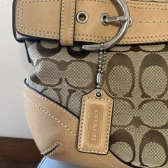 COACHショルダーバッグ。の画像
