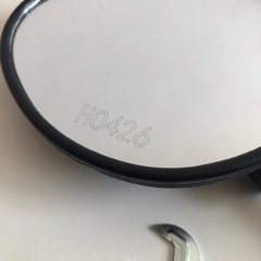 【中古品】glafit（グラフィット）電動バイク用 サイドミラー の画像