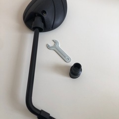 【中古品】glafit（グラフィット）電動バイク用 サイドミラー の画像