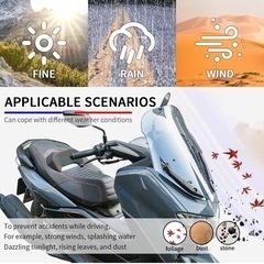 NMAX155 用オートバイ用ウインドスクリーン フロントフェアリングの画像