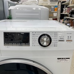 AQUA AQW-FV800E 8kg ドラム式洗濯機 温水洗浄 自動洗濯槽掃除 インバータの画像