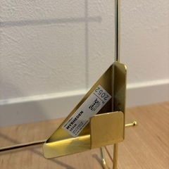IKEA  MYRHEDEN ミールヘーデン メモボード クリップ付き, 黄銅色の画像