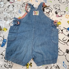 【決まりました！】80サイズ　ミキハウス　オーバーオールの画像