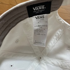 vans バンズ　キャップ　¥4,200の画像
