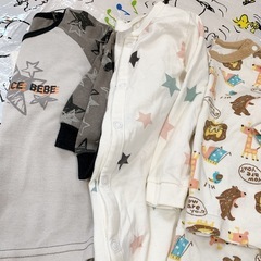 【まとめて】4セット　80サイズ　長袖　パジャマの画像