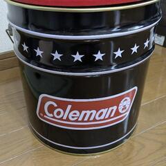 コールマン　非売品ペール缶の画像