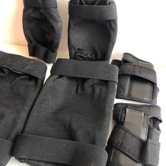 M【中古品】Moonwalk 国内衝撃試験クリア プロテクター 手首/肘/膝 6点 インラインスケート スケボー 自転車  大人用 Mサイズの画像