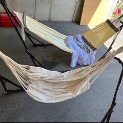 KARAFUNA ハンモックスタンド  2個セットの画像
