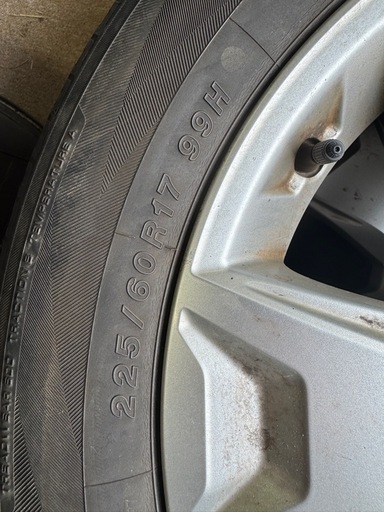 スバル 純正ホイール アルミホイール フォレスター 225/60R17 99H