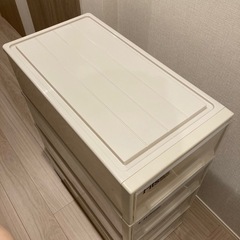 【美品】衣装ケース　4つ　FITS フィッツの画像