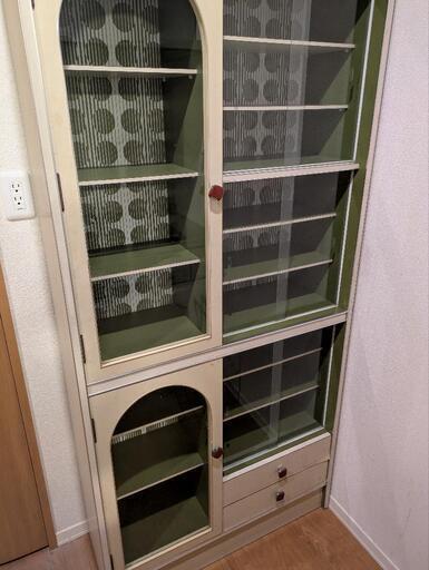 【レトロ アンティーク 再募集】食器棚