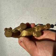 金属鉄虎　開運縁起置物の画像