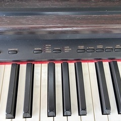 YAMAHA 電子ピアノ ダークブラウン　ＹＤＰ－２０１　2000年製　手渡しの画像