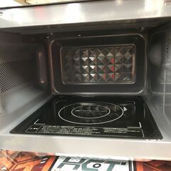 【中古/美品】シロカ　電子レンジ　SX-18D132　フラット型　2023年製の画像
