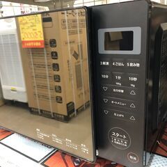 【中古/美品】シロカ　電子レンジ　SX-18D132　フラット型　2023年製の画像