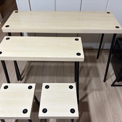 美品：IKEA ネストテーブルの画像