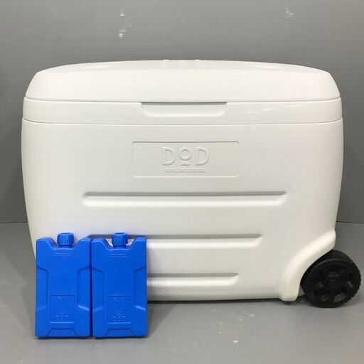 25K302 ジ6 DOD クーラーボックス コールドサンダー 大容量55L CL1-464 専用保冷剤2個付き 中古
