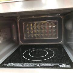 【中古品】東芝　電子レンジ　ER-SM17　フラット型　2019年製の画像