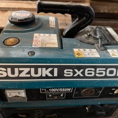 SUZUKIの発電機の画像