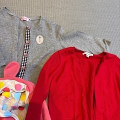 【取引者決定 】ミキハウス　女の子　冬物6点セットの画像