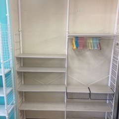 取引中　ニトリワイヤーシェルフ突っ張り