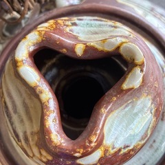 特大急須　信楽焼　インテリア　花瓶の画像
