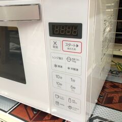 【中古品】ハイアール　電子レンジ　JM-FH18KE　フラット型　2021年製の画像