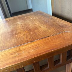 チーク家具　ローテーブル　アジアン家具の画像