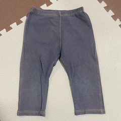 【110cm】UNIQLO レギンス 2枚＋水玉パンツ 1枚 の画像