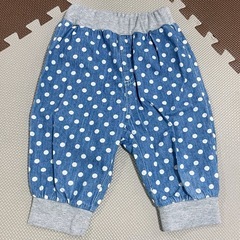 【110cm】UNIQLO レギンス 2枚＋水玉パンツ 1枚 の画像
