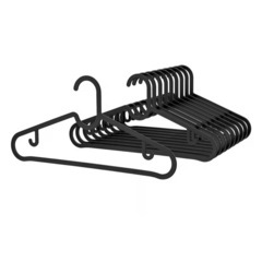 【IKEA】イケヤ　SPRUTTIG スプルッティグ ハンガー　②40本セット　ブラックの画像