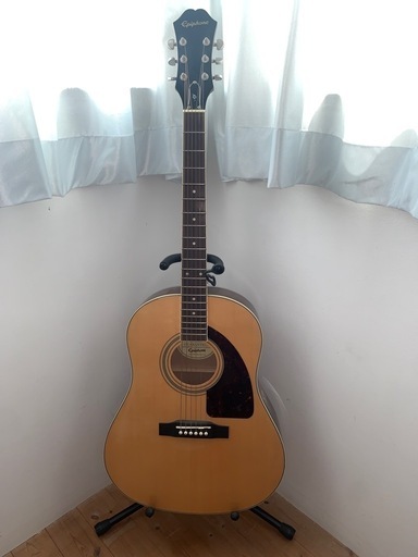 エピフォンEpiphone AJ-220S/N アコースティックギター Amazon | Epiphone AJ-220S Natural アコースティックギター