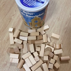 木のつみき知育玩具の画像