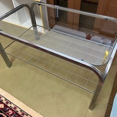 ガラス天板 テーブルの画像