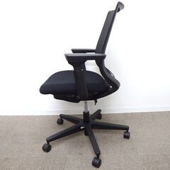新札幌 / KOKUYO C04F-BW-1 Mitra2 オフィスチェア(A) 肘掛付 ハイバック メッシュチェア 事務椅子 コクヨ ミトラ2 イス / No.3521の画像