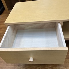 東谷　テレビボード　引き出し付　ナチュラル　【トレファク　川越店】の画像