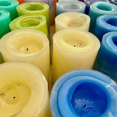 キャンドルハンドメイド64本
の画像
