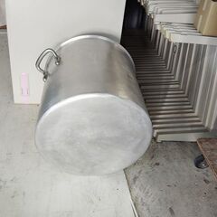 52ｃｍ　アルミ寸胴鍋　『中古良品』の画像