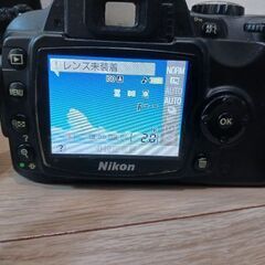 配達可!!Nikon D40 デジタル一眼レフカメラ 本体 レンズ2個付きの画像