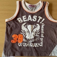 80タンクトップZARAショートパンツの画像