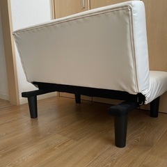美品　コンパクトソファの画像