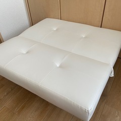 美品　コンパクトソファの画像