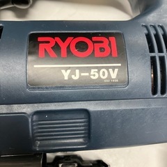 ロ 2508-150 RYOBI 変速ジグソー YJ-50V 1995年製 通電確認済み 中古の画像